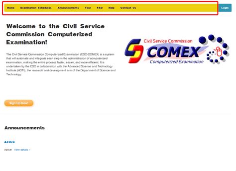 comex.csc.gov.ph log in